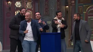 صاحبة السعادة لعبة خمن الأغنية كلها أغاني هاتحبوها هتموت من الضحك على إجاباتهم 