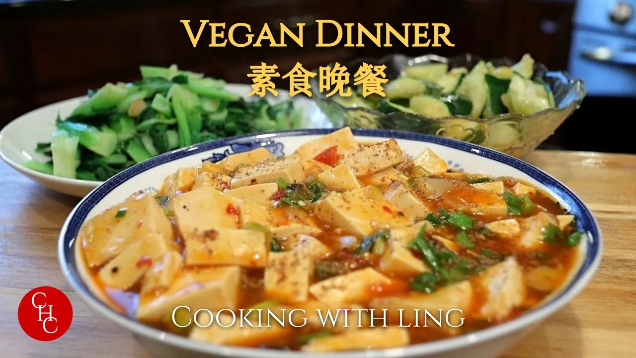 Vegan Dinner, step by step, I hope you will follow me to replicate this dinner  ( Spanish)