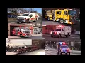 Emergency Vehicle Response Compilation 2024
