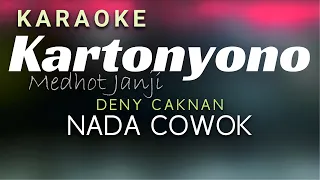 Download Kartonyono Medot Janji - Denny Caknan (Karaoke Nada Cowok) MP3