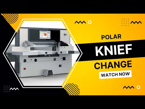 Download MP3 Polar 115 cutting blade change procedure