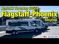 USA Bus Connection from Amtrak Southwest Chief Flagstaff AZ to Phoenix AZ