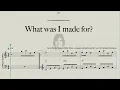 Download Lagu What was I made for?  -  Easy Piano  -  Barbie Movie Track  -  Billie Eilish