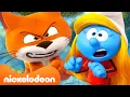 Download Lagu The Smurfs Escape Azreal the Cat for 30 Minutes! 😼 | @Nicktoons