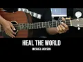 Heal the World - Michael Jackson | EASY Guitar Tutorial with Chords / Lyrics - Guitar Lessons