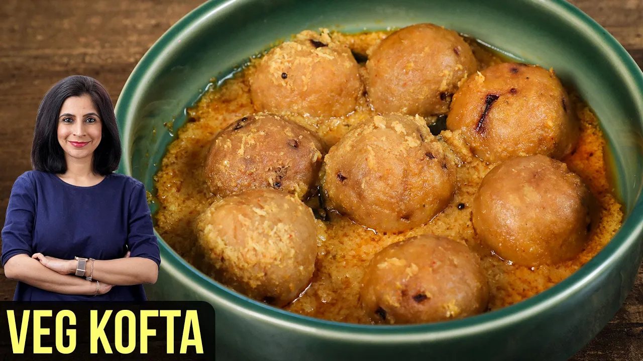 Veg Kofta Recipe   How To Make Veg Kofta Curry   Kofta Recipe   Raw Banana Kofta Curry By Tarika