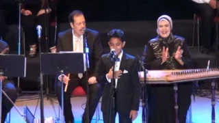 لؤي عبدون المطرب الموهوب يغني بمصاحبة فرقة أوتار الكلمات بقيادة د منال عفيفي 