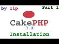 Cakephp 3 x Installation and zip file Part-01 How to download cakephp3 x