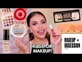 TESTING NEW DRUGSTORE MAKEUP FULL FACE FIRST IMPRESSIONS HITS MISSES JuicyJas