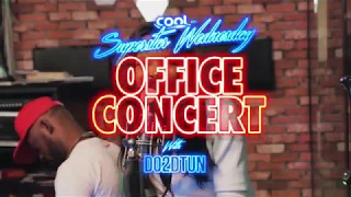 cool fm office concert with project fame winner okiemute