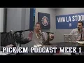 The Return of Rico Bosco - Barstool Pick Em Podcast Week 1