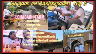 lohagarh farms vlog 3 rang de colors picnic spot with activity area tubewell and mud bath 