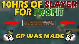10HRS Of SLAYER For PROFIT WE MADE A Perfectly Standard Amount of Money