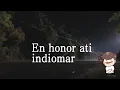 En honor a ti/letra Nuevo video/2021/indiomar