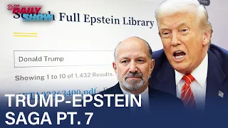 Trump Absolves Himself from Epstein Saga Before "Million Mentions" Bombshell | The Daily Show