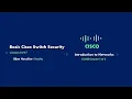 Basic Switch Security Configuration