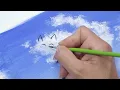 Unleash Your Imagination Clouds Like Animals - Acrylic Painting Tutorial