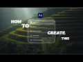 how to create Liquid Glass Effect in After Effects - Easy 1 Minute Tutorial in hindi