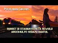 SUNSET DI STASIUN KERETA  REWULU ARGOMULYO SANGAT KEREN PERJALANAN CAK IDRIS