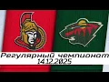 Обзор матча: Оттава Сенаторз – Миннесота Уайлд | 14.12.2025 | Регулярный чемпионат