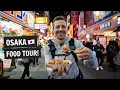 Our ULTIMATE Osaka Japan FOOD tour 10 dishes