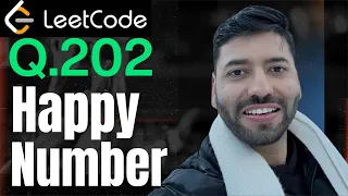 Leetcode 202 - Happy Number Fast Simple Solution for Interviews