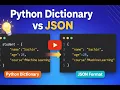 Python Dictionary vs JSON Explained Gen AI Using Python Tutorial Key Differences Explained