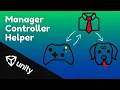 Different types of scripts in Unity Manager Controller Helperclass