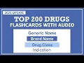Top 200 Drugs Flashcards with 2025 Update BONUS with Drug Class Added Amanda PharmD