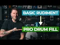 Turn A Simple Rudiment Into A Pro Drum Fill