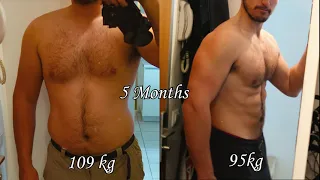 5 Months Body Transformation