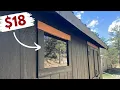 How To Build and Install Plexiglass Shed Windows Cheap and Easy Builds by Maz