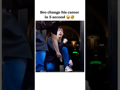 Bro change his career in 5 second 🤪🤣| #funny #quotes #status #video #shorts