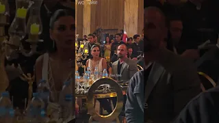 سيرين عبد النور بصحبة زوجها في مهرجان الفضائيات 