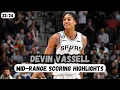 Devin Vassell Mid-Range Scoring Highlights