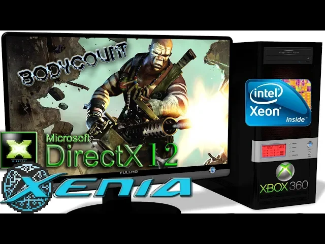 XENIA DX12 [Xbox 360] - Bodycount [Gameplay] DirectX 12 api #1