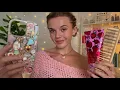 Download Lagu ASMR My Favourite Triggers 🍓🌿🐝 (beauty haul, whats in my bag, wooden comb, skin analysis, etc)