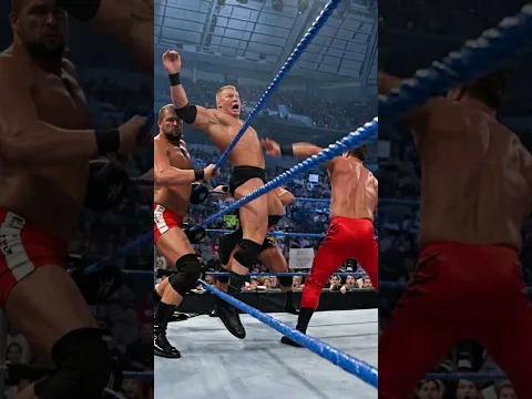 Big Show, Brock Lesnar, Matt Morgan, Rhyno vs. JohnCena & Benoit (WWESmackDown!) HD | 2004