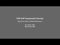 PHP OOP Fundamental - 15 Check for Class Method Existence