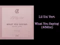 Lil Uzi Vert - What You Saying (432hz)