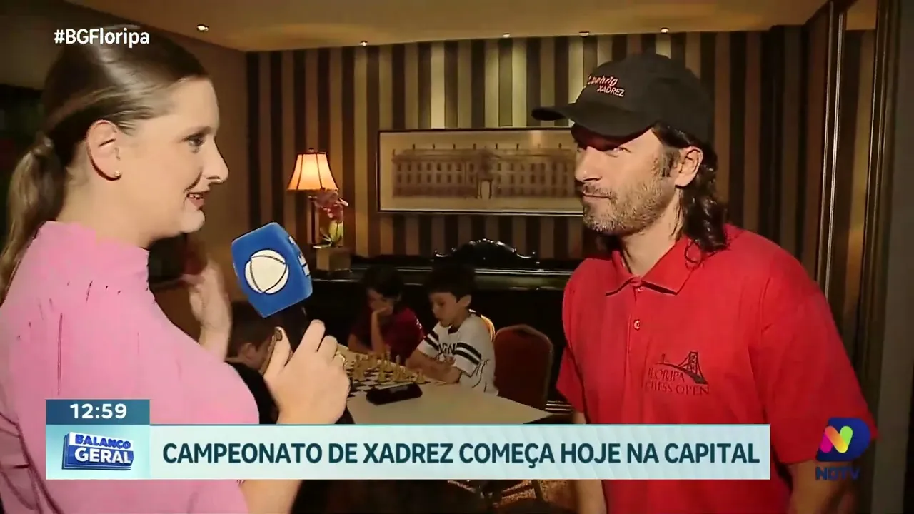 Xeque-Mate em Florianópolis: Início do Campeonato de Xadrez em destaque