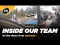 Lagu Op de borst van onze mechanieker tijdens de Tour: van auto 23 naar de valpartij | Team Jumbo-Visma