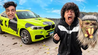 القيصر دمر سيارتى الجديده     متزعلش بقى   دندنها