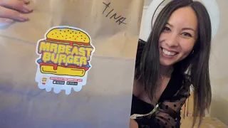 Trying Mr Beast Burgers Because I m Curious