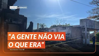 VÍDEO: veja como ficou restaurante após QUEDA DE AVIÃO que deixou quatro mortos | SuperSábado