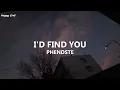 i'd find you - phendste (Letra/Lyrics)