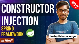 Constructor Injection in Spring Spring framework tutorial Spring Core Tutorial