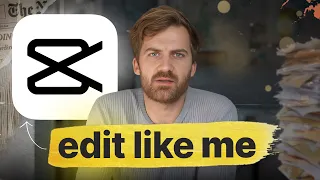 how to edit a documentary like johnny harris in capcut