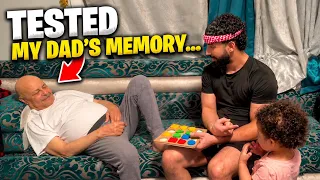 I TESTED MY 76 YEAR OLD DAD’S MEMORY…