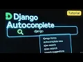 Tutorial 24 - Django Adding Suggestions in Search Bar Django Autocomplete Feature